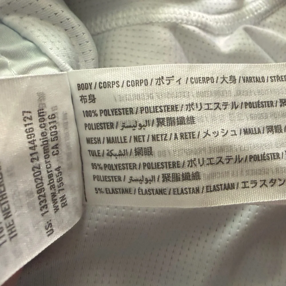 Abercrombie & Fitch Stretch Pastel Tie-Dye Swim Trunks multicolor Size XXL